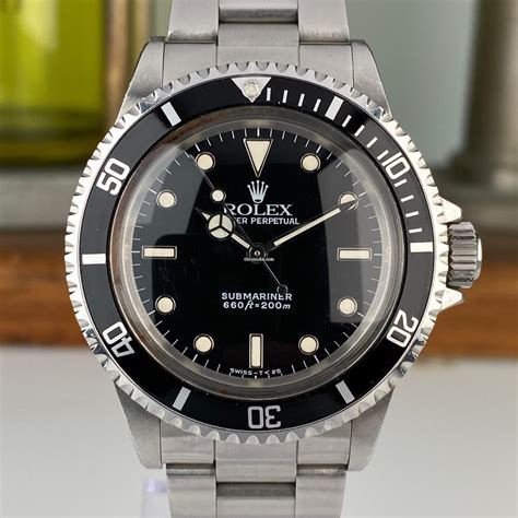 rolex submariner 5513 no date|rolex submariner 5513 production years.